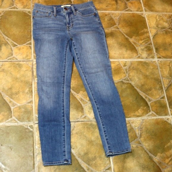 Madewell Women's Skinny Jeans - Blue - Picture 14 of 14